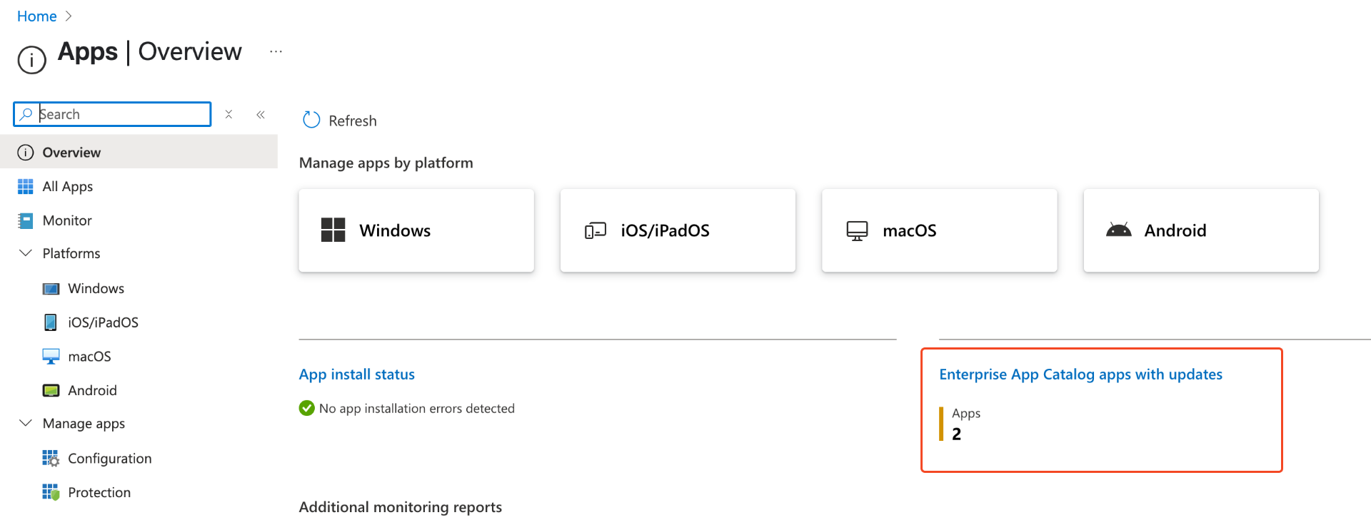 Apps overview