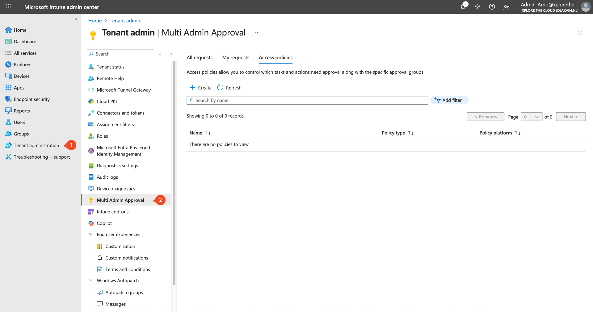 Multi Admin Approval (MAA)