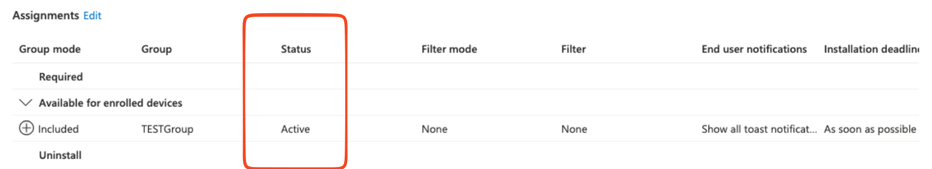 Active Group Assignment