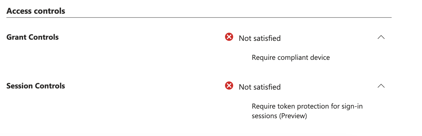 CA rule - Access Control