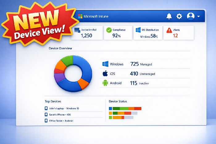 New Device View